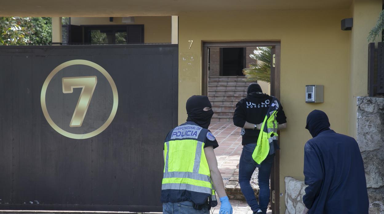 La redada policial de ayer en Sansueña