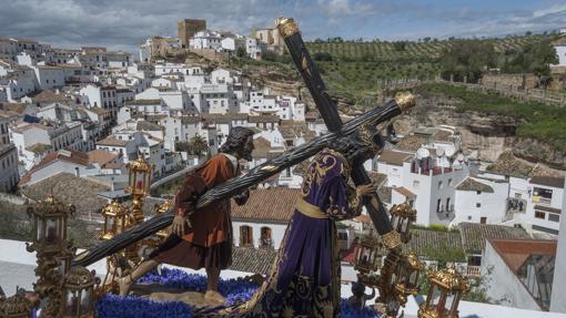 Imagen de la Cofradía de los Negros en Setenil.