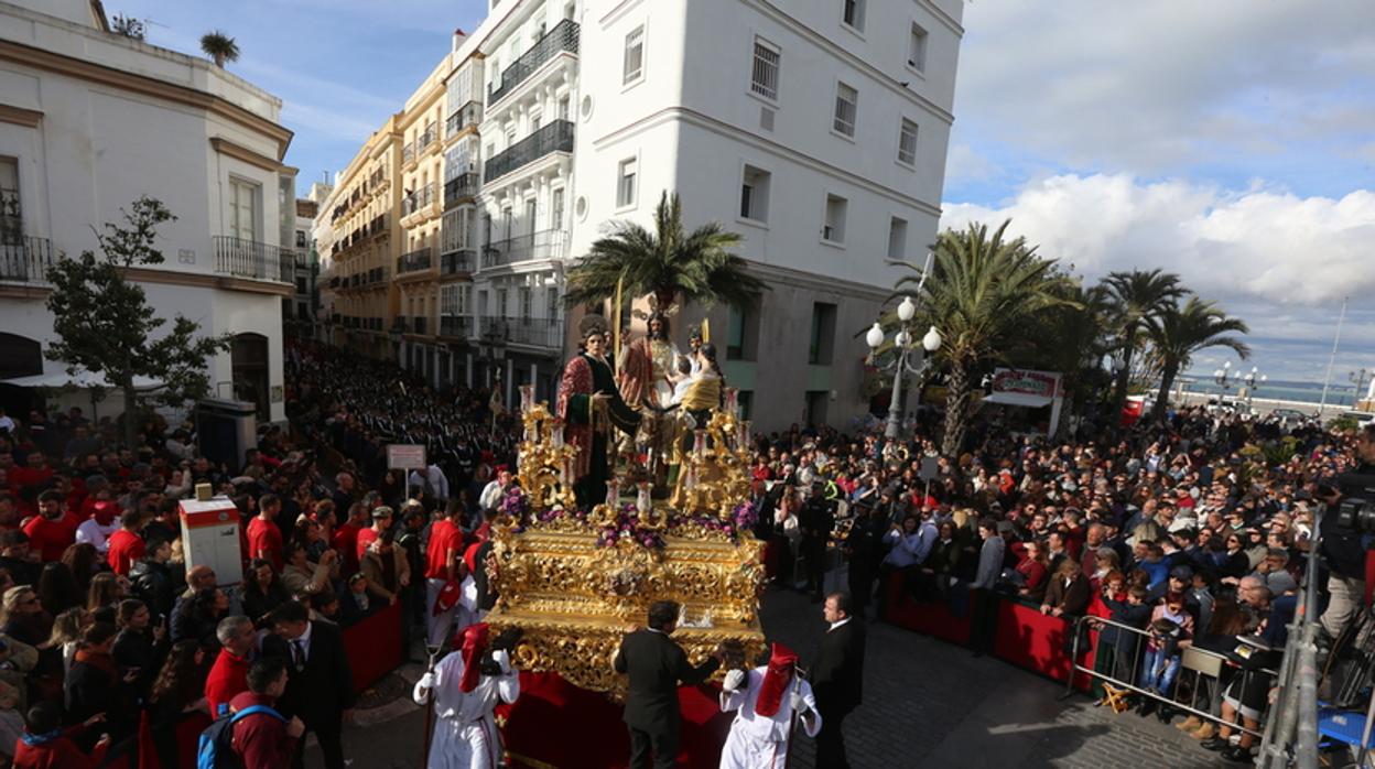 El misterio de la Borriquita será el primero en entrar en Carrera Oficial