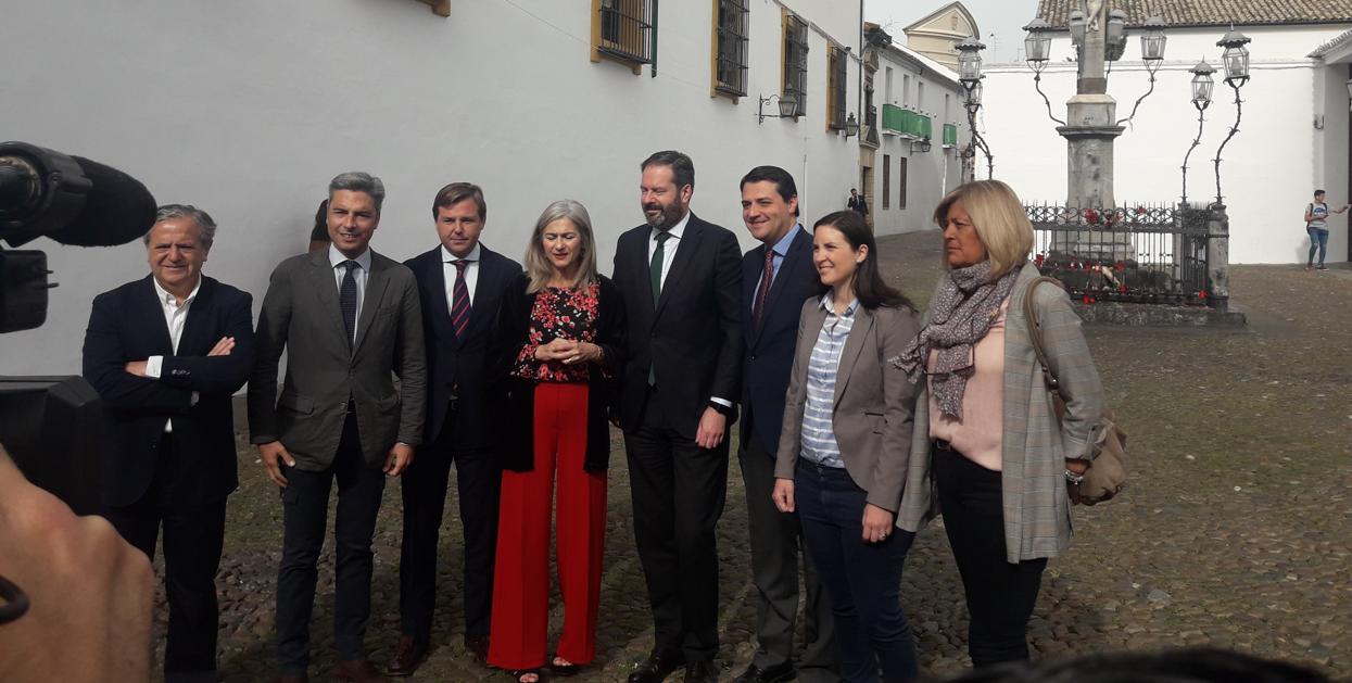 La consejera Patricia Del Pozo en el Cristo de los Faroles este Miércoles Santo