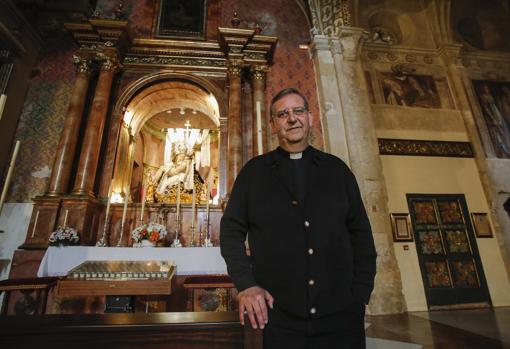 Francisco Javier Cañete, consiliario de la cofradía de las Angustias de Córdoba