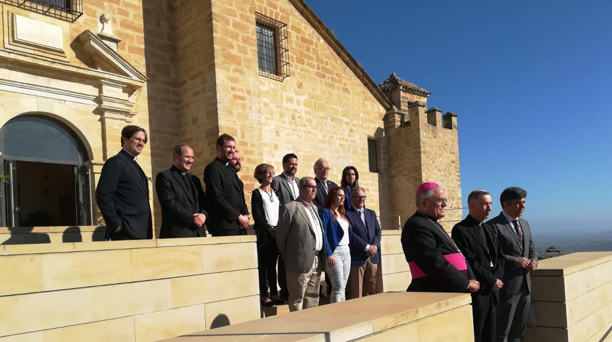 El obisopo de Córdoba, Demetrio Fernández en los actos de San Juan de Ávila en Montilla