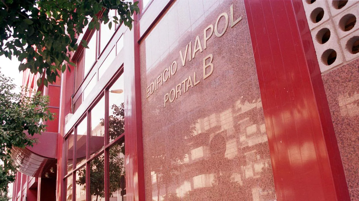 Sede de los juzgados en el edificio Viapol