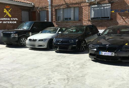 Desmantelada una organización dedicada al tráfico de vehículos de alta gama en Córdoba y Mallorca
