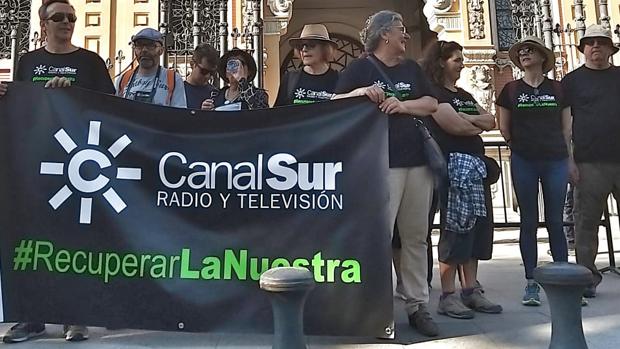 Los trabajadores de Canal Sur piden inversiones y un plan de empleo