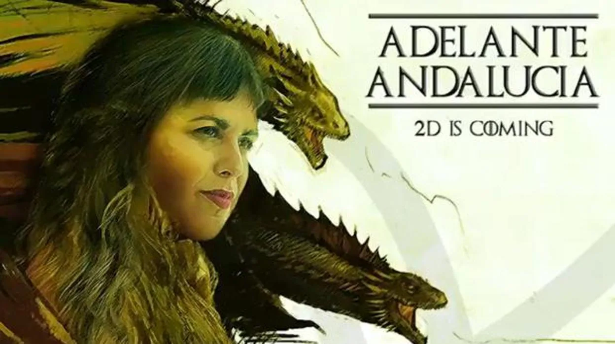 Teresa Rodríguez como la madre de dragones