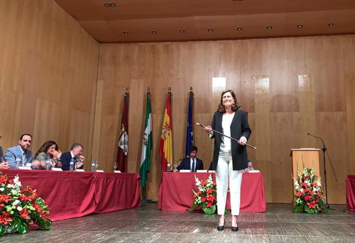 Cristina Piernagorda, alcaldesa de Baena
