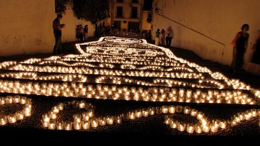 Imagen de una edición anterior de la Noche Mágica en la Cuesta del Bailío