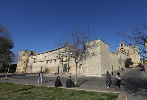 Muro sur del Alcázar de los Reyes Cristianos de Córdoba