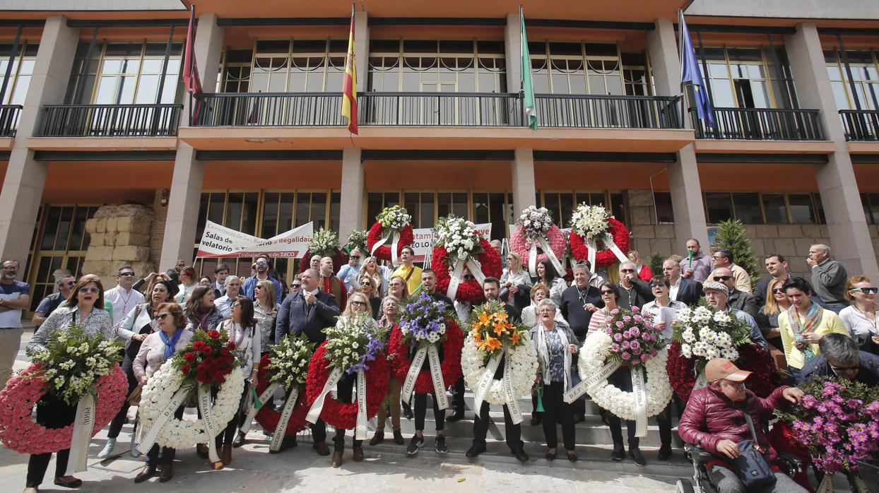 Protesta contra el tanatorio de San Rafael