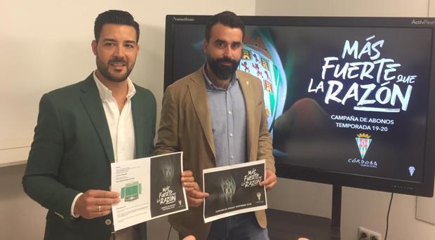 El Córdoba CF presenta su campaña de abonos con precios que van de 70 euros en fondo a 500 zona VIP