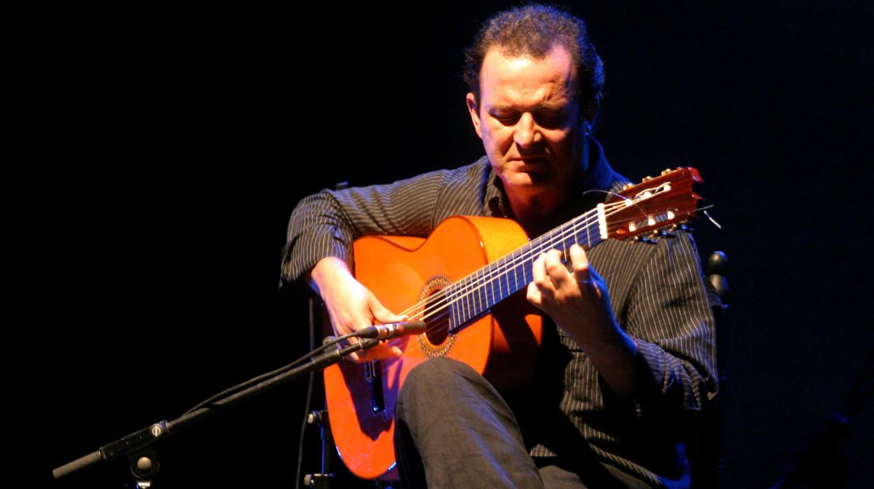 El guitarrista jerezano Gerardo Núñez durante un concierto