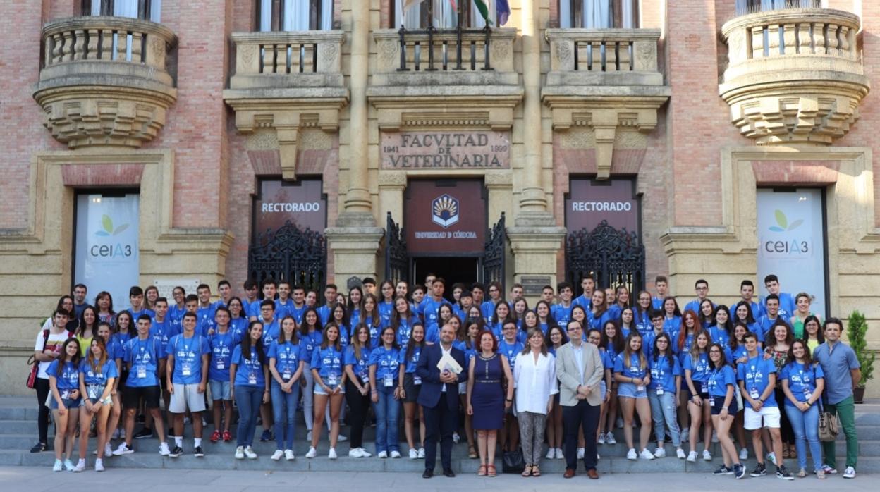 Los alumnos participantes en el Campus de Investigación