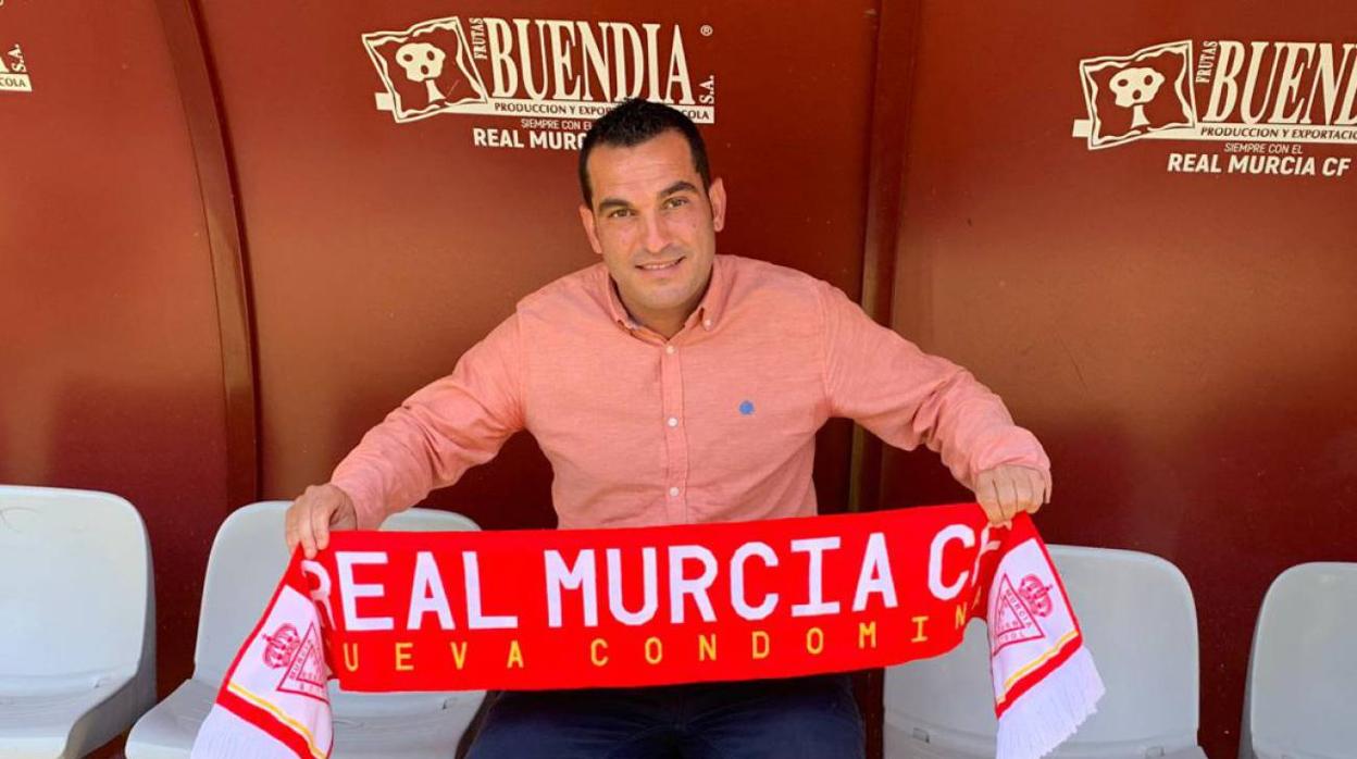 Adrián Hernández, el nuevo técnico del Real Murcia