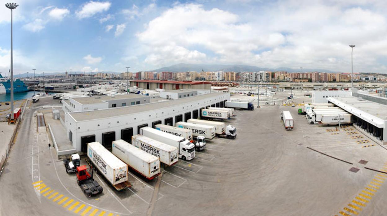 Imagen del Puesto de Inspección Fronteriza del Puerto de Algeciras