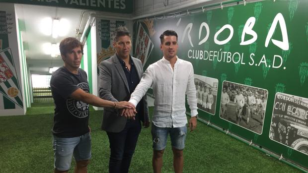 Córdoba CF | Ortuño y Raúl Cámara: «El reto es el de ascender de categoría»