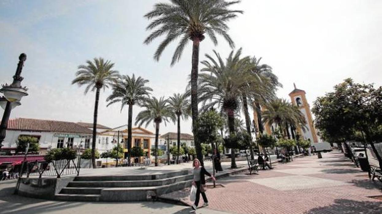 Plaza de los Derechos Humano, anterior plaza de Cañero