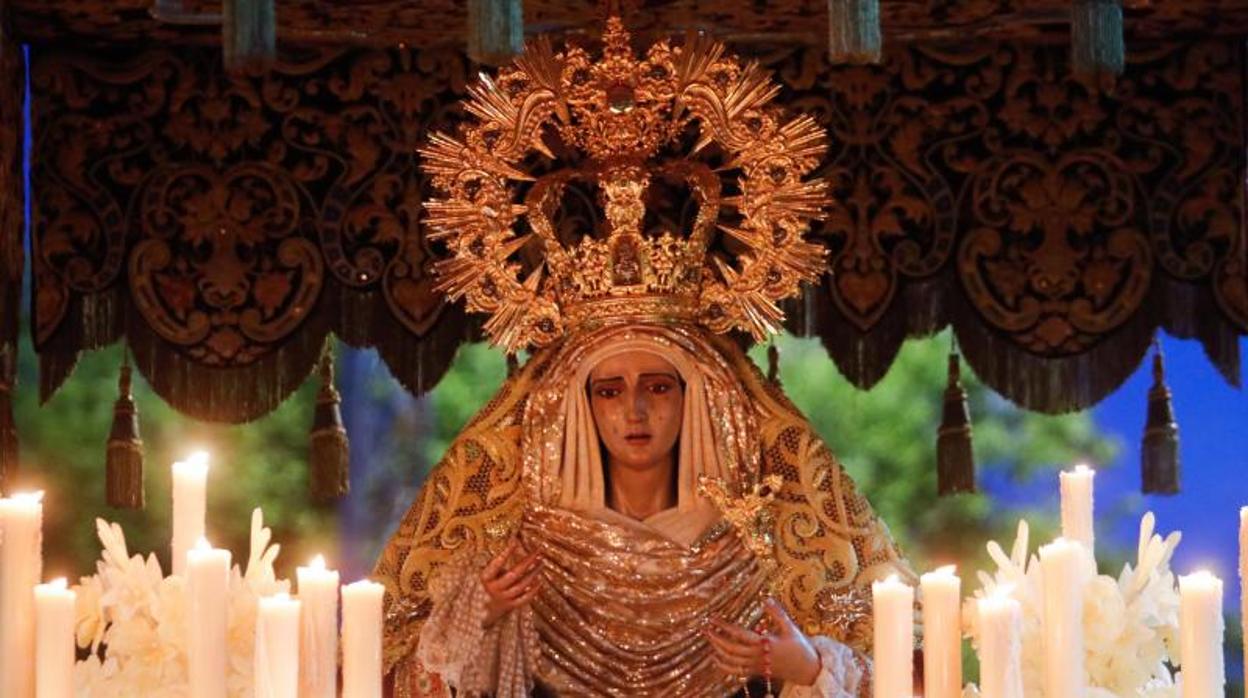 Virgen del Buen Fin de la hermandad del Descendimiento de Córdoba