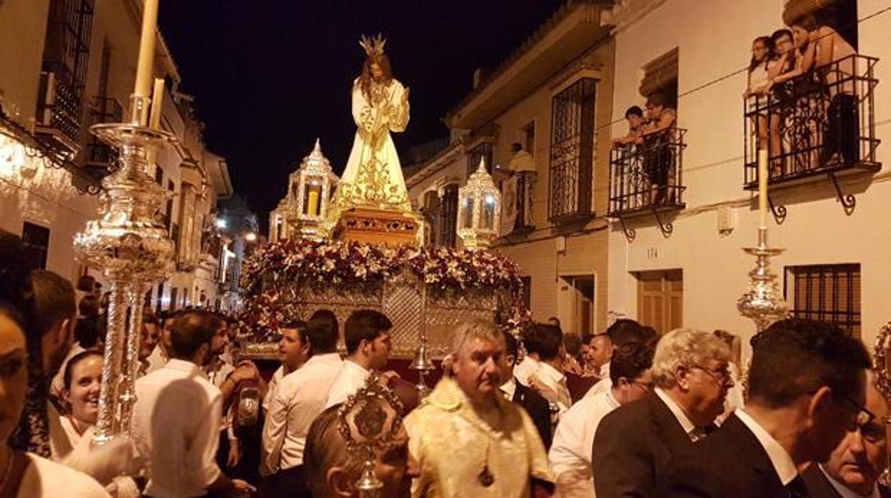 Jesús del Calvario en su salida extraordinaria el pasado año