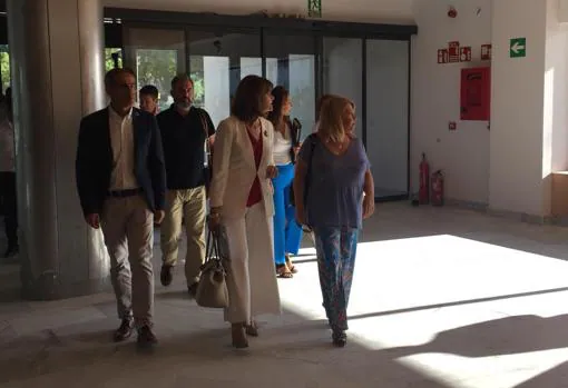 Ana Botella, junto a la alcaldesa de Jerez, Mamen Sánchez