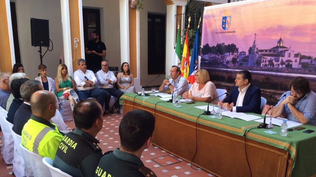 Presentación del Plan en la Casa Consistorial del Ayto. en El Rocío