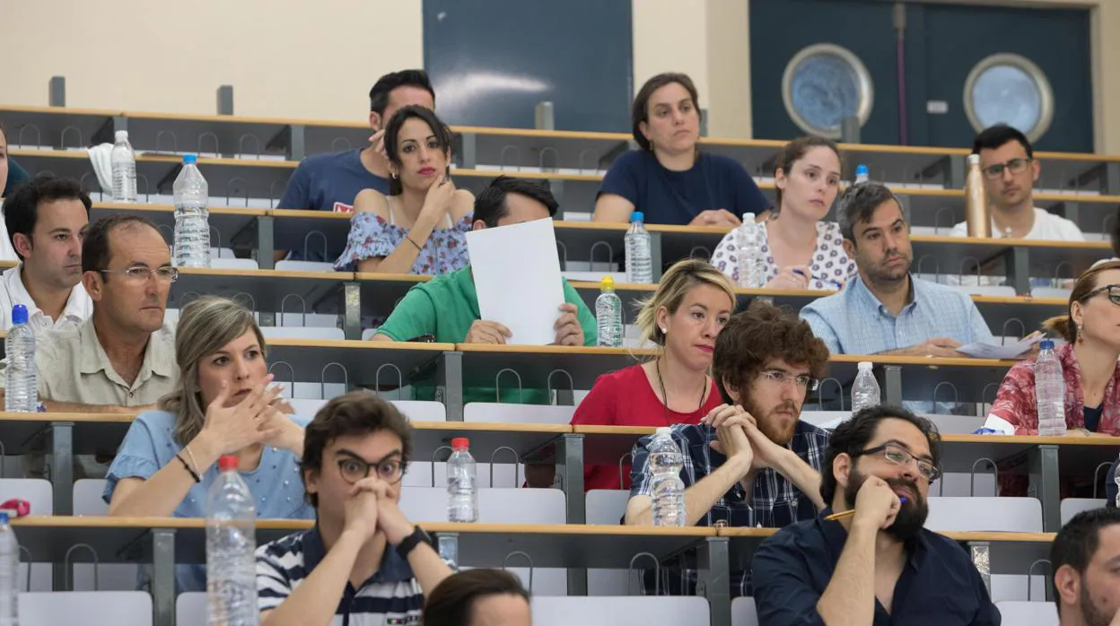 Alumnos en la Universidad de Córdoba