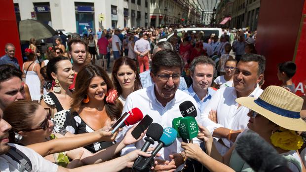 Juan Marín cree que en el ADN de Ciudadanos «no está el formar coaliciones»