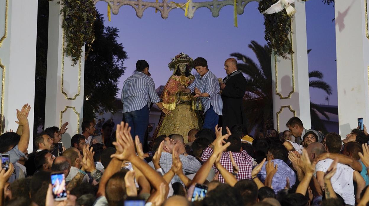 La Virgen del Rocío en El Chaparral