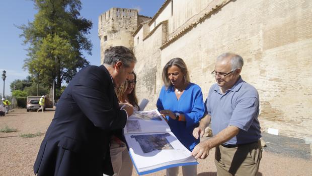 Las obras para abrir un pequeño museo en la Torre de la Inquisición del Alcázar de Córdoba, para fin de año