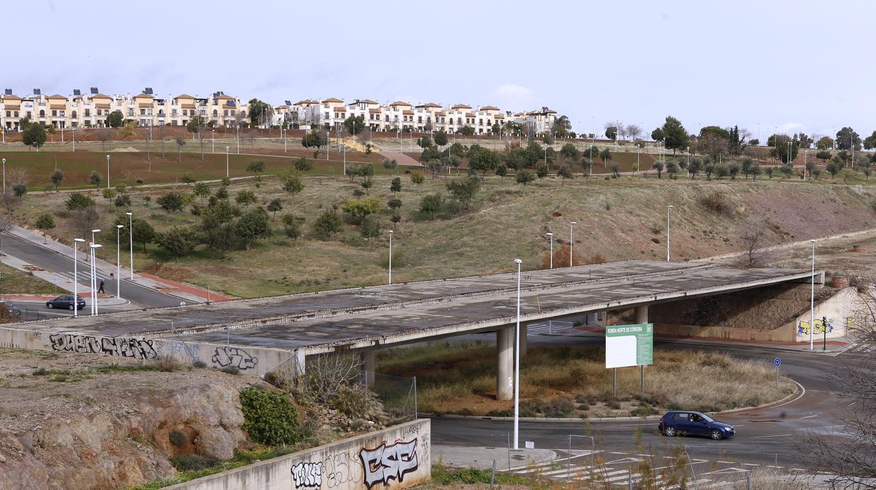 Diez años de parón en el proyecto de la Ronda Norte de Córdoba con un litigio y la obra a medio hacer