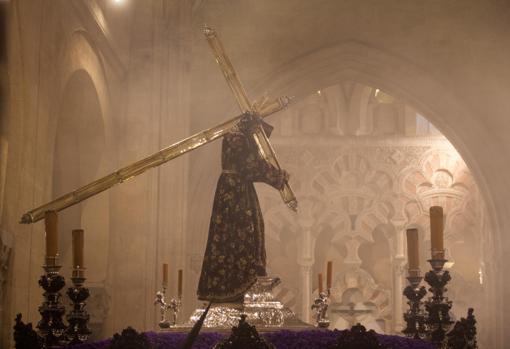 Jesús Nazareno, en el interior de la Catedral de Córdoba