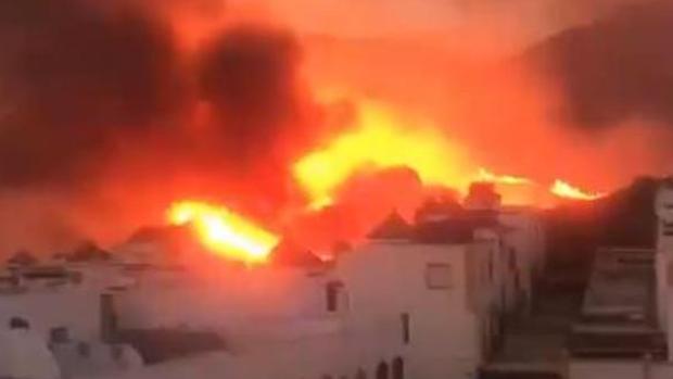 Una pirómana de Marbella en libertad tras pagar 10.000 euros de fianza