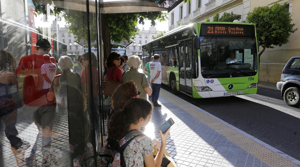 Autobús especial de Feria en Córdoba