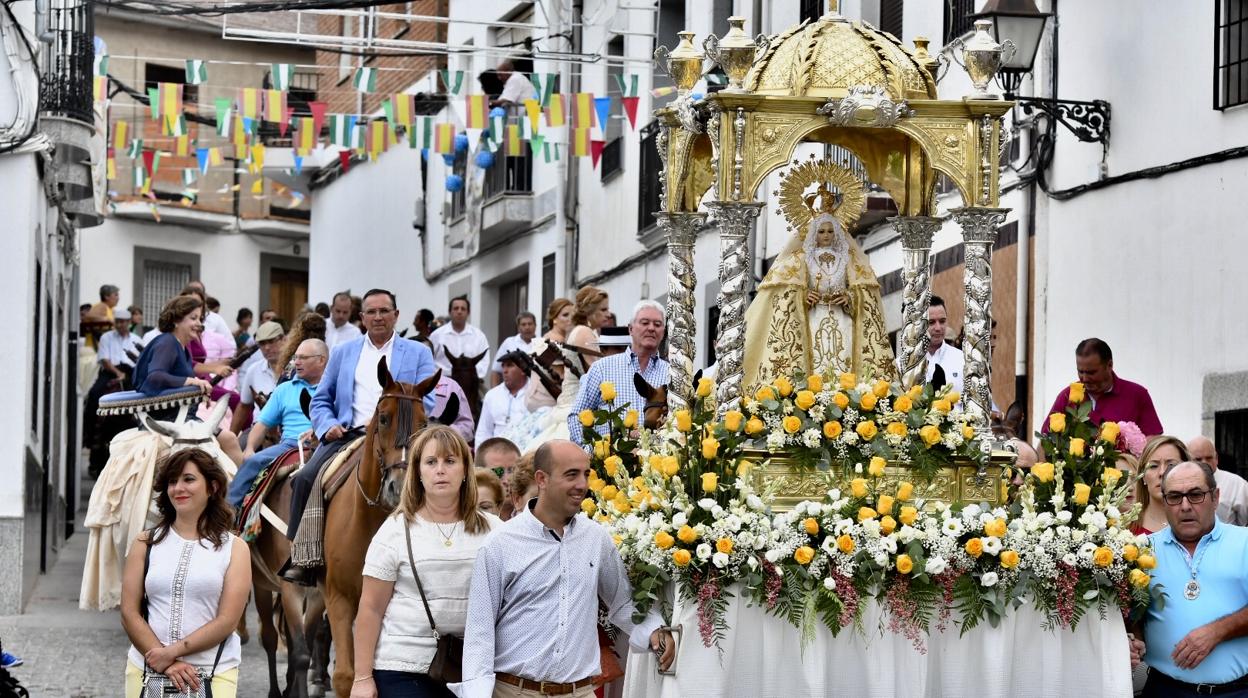 Traslado de la Virgen de Piedrasantas