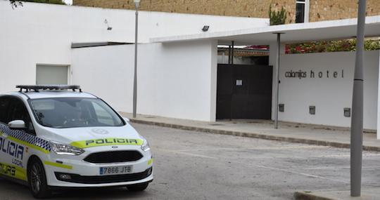 La Policía Local en una vigilancia del CIO Mijas tras una de las ocupaciones