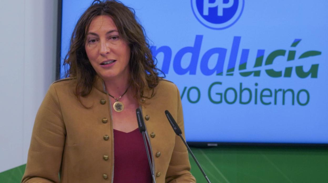 Loles López, secretaria general del PP andaluz