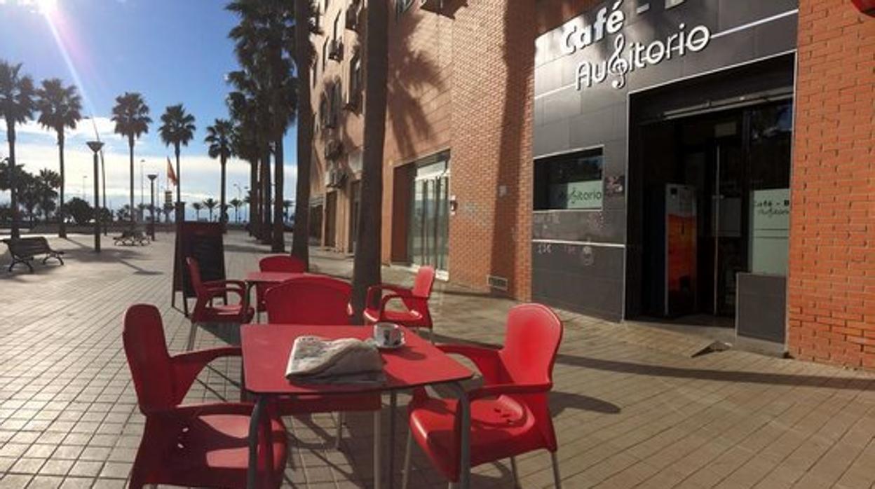 Terraza del Café Bar Auditorio de Almería