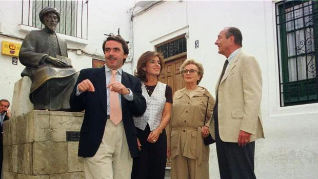 Jacques Chirac, la visita privada a Córdoba en 1999