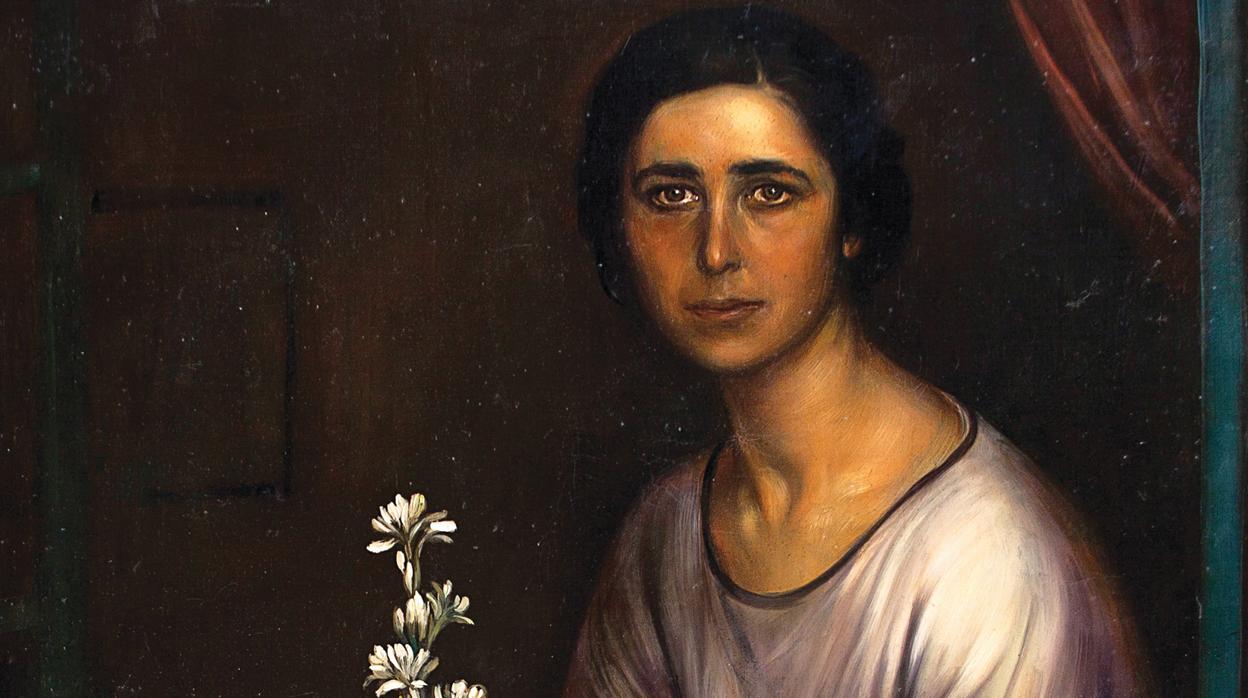 «La niña del nardo», el cuadro de Julio Romero de Torres que se subastará en Alabarte