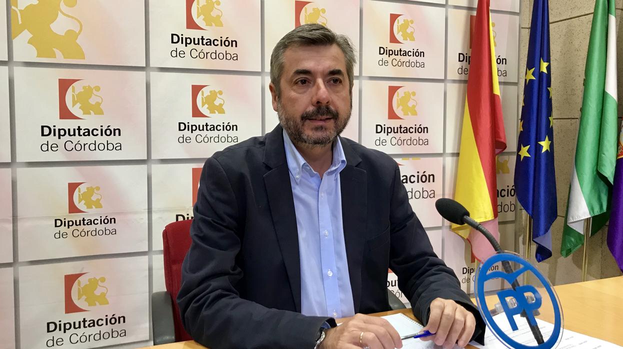 El diputado provincial del PP, Miguel Ángel Torrico