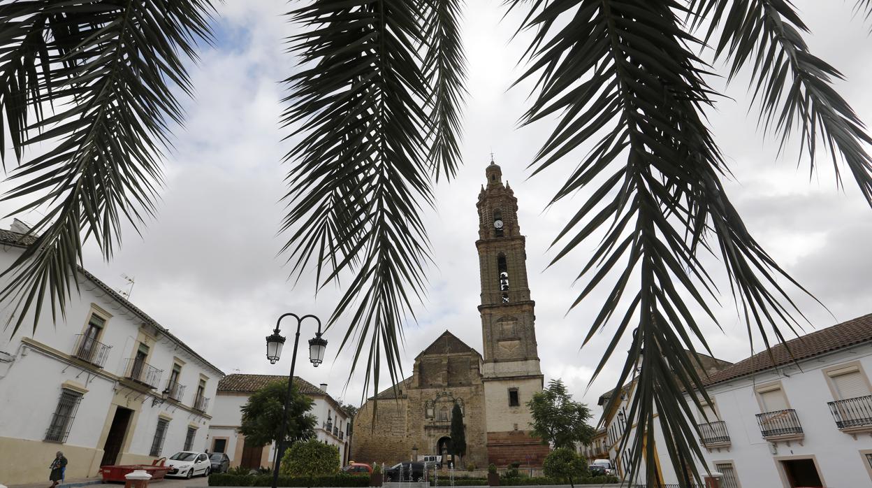 La «torre inclinada» de Bujalance, que ha sufrido un incendio este fin de semana