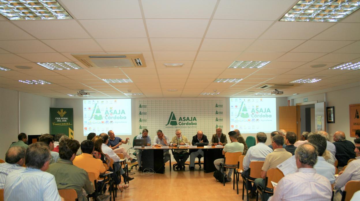 Jornada Cinegético Forestal de Asaja celebrada ayer