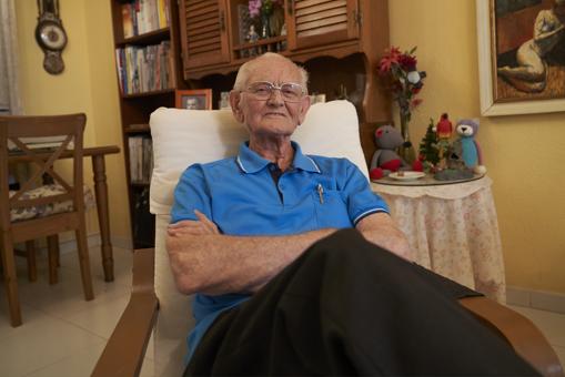 Juan Domínguez Peláez, 90 años