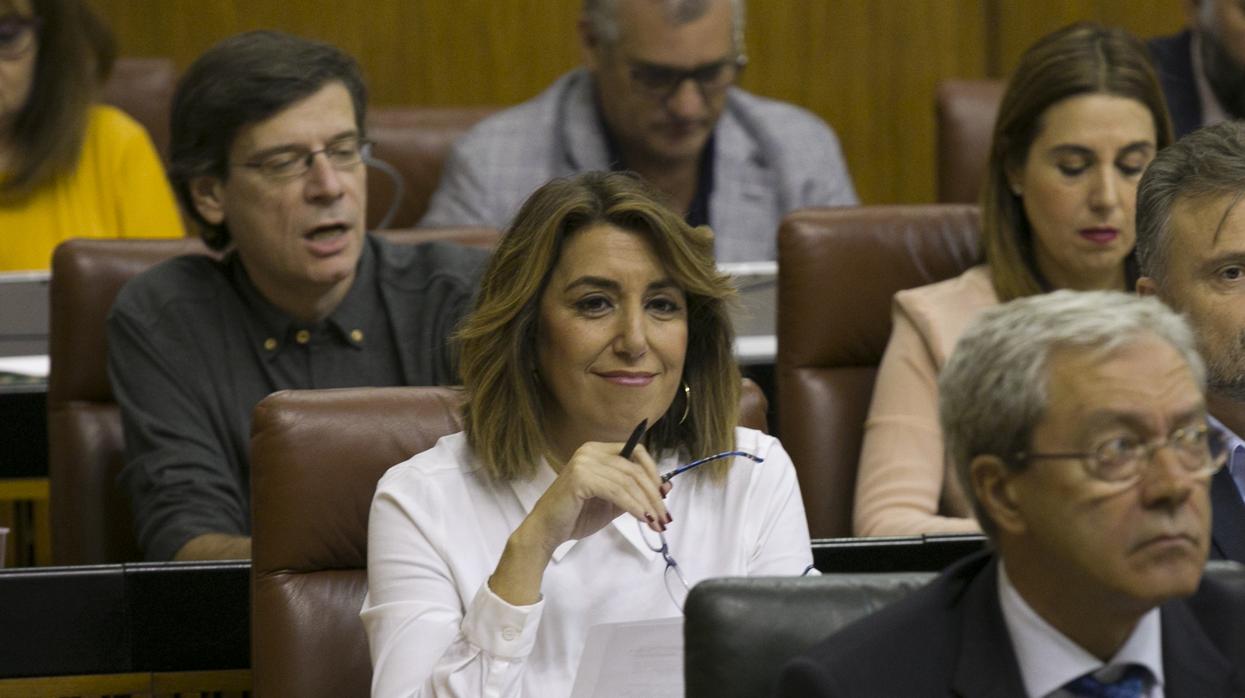 Imagen de archivo de la lideresa del PSOE en Andalucía, Susana Díaz