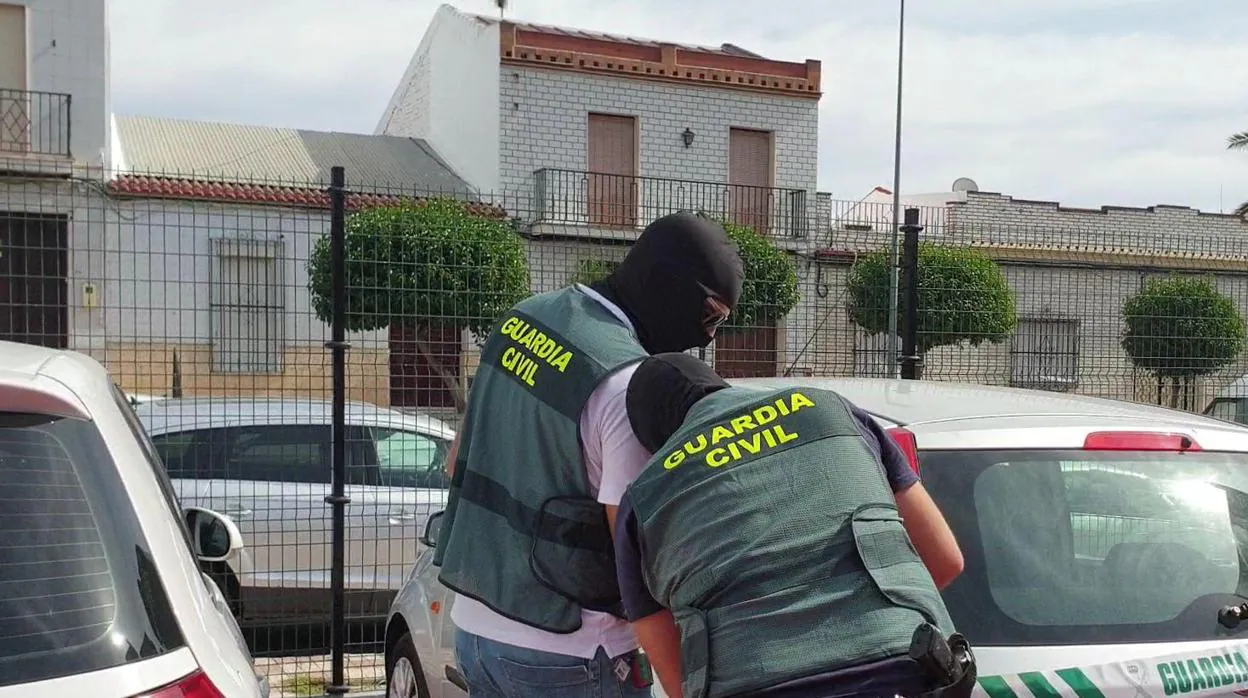 Imagen de una de las ultimas macro operaciones de la Guardia Civil en Andalucía
