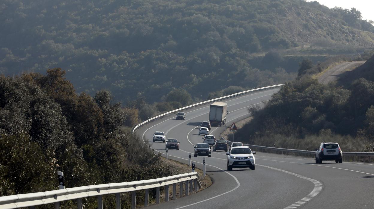 Carretera Nacional 432 a su paso por Córdoba