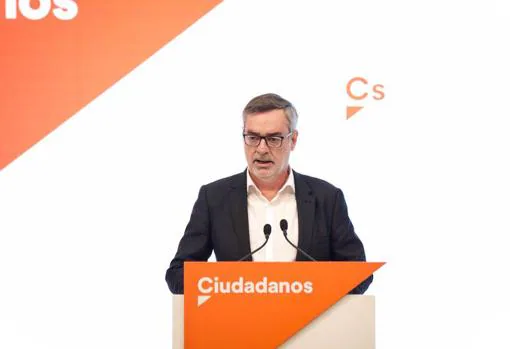 José Manuel Villegas vuelve a liderar la candidatura de Cs en Almería.