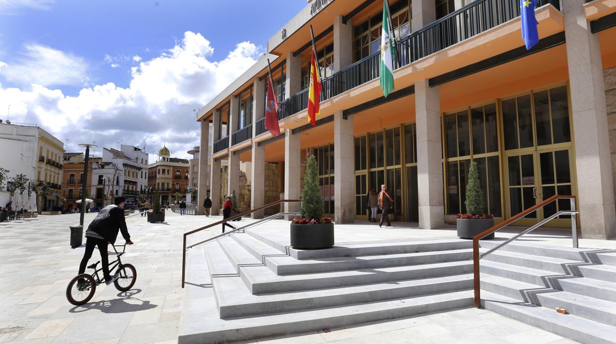 Edificio del Ayuntamiento de Córdoba en la calle Capitulares