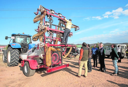 Maquinaria del proyecto «Innolivar» en Córdoba