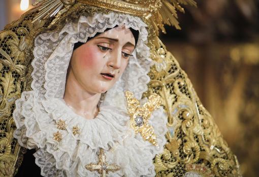 María Santísima del Dulce Nombre en sus Dolores Gloriosos, su única Virgen en Córdoba